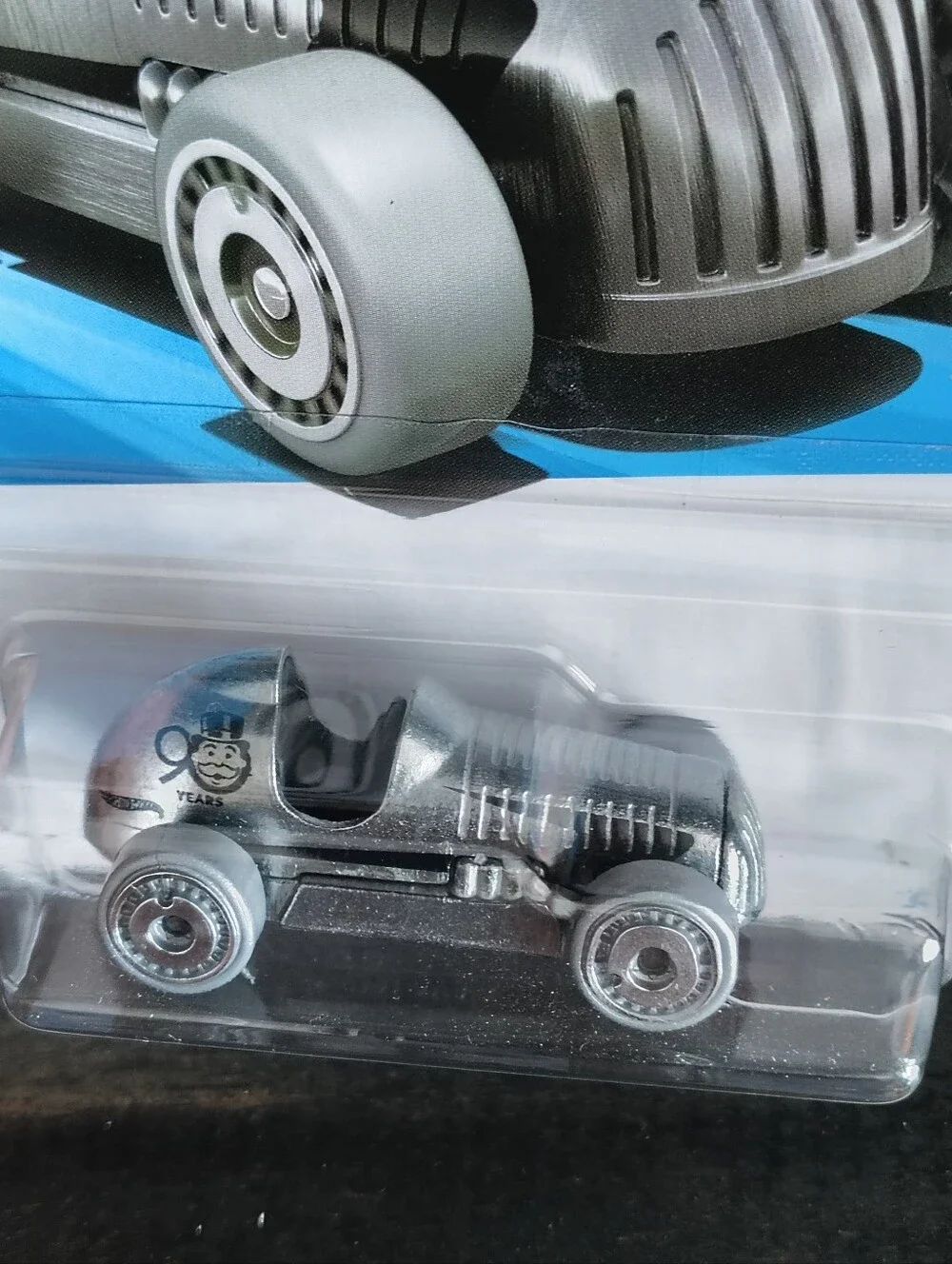 Hot Wheels 90 Years Monopoly Pass N Go Token Car - Picture 2 of 7